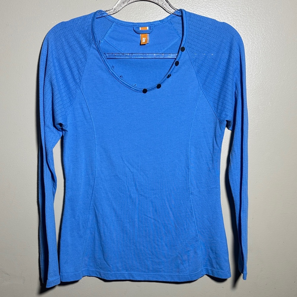 Lucy Small Blue Long Sleeved Top